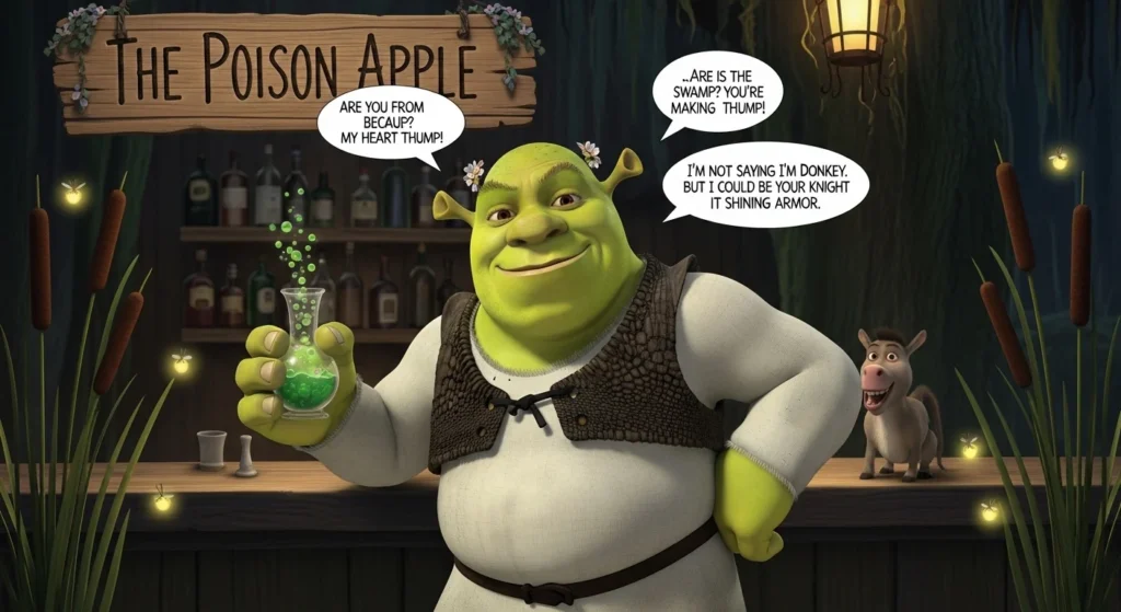 🔥 Flirty Shrek Rizz Lines