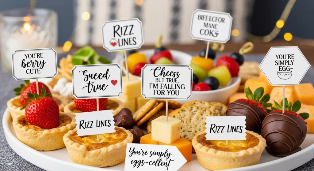 Flirty Snack Rizz Lines