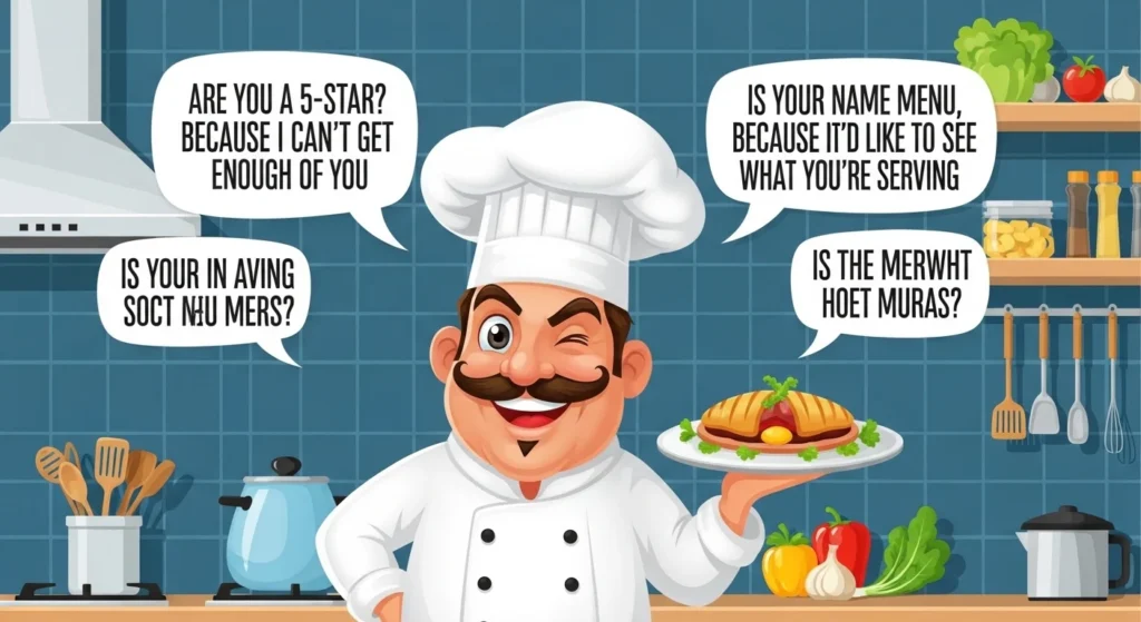 Food-Inspired Chef Rizz Lines for True Foodies