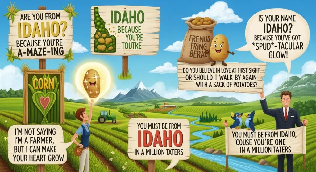 Funny Idaho Rizz Lines