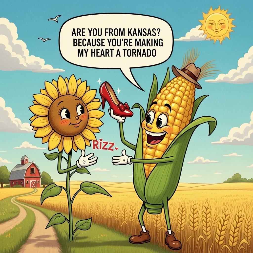 Funny Kansas Rizz Lines