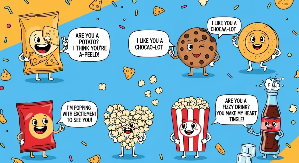 Funny Snack Rizz Lines