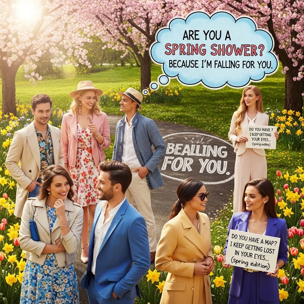 Funny spring rizz lines