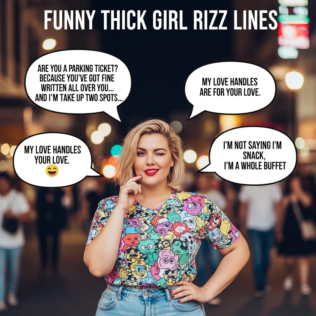 Funny Thick Girl Rizz Lines