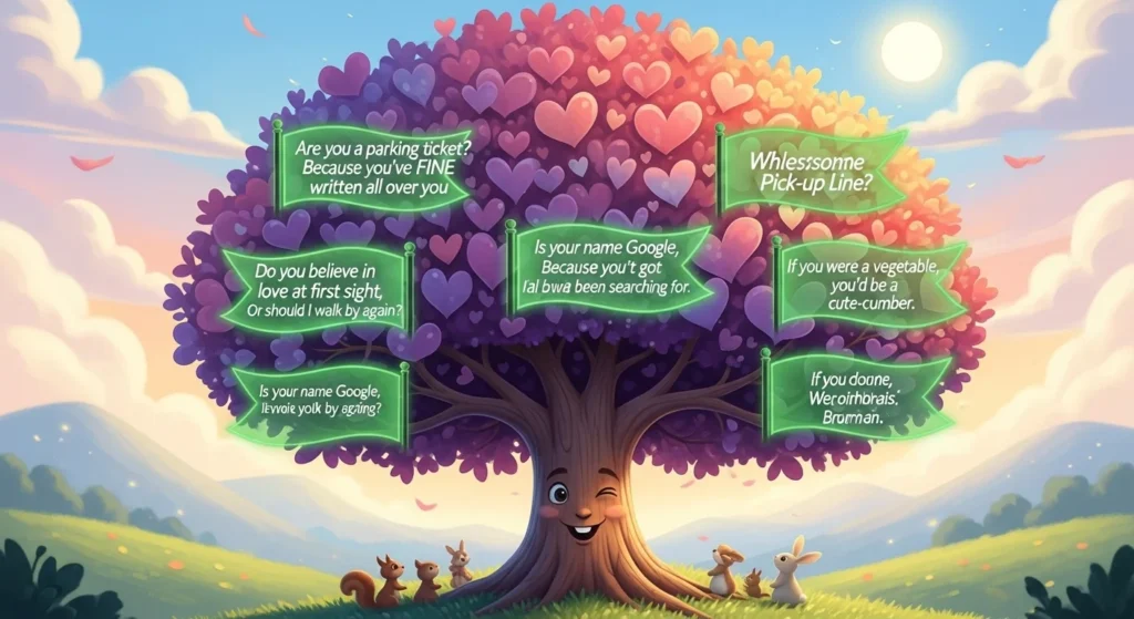 🌳 Green Flag Tree Rizz Lines for Wholesome Vibes