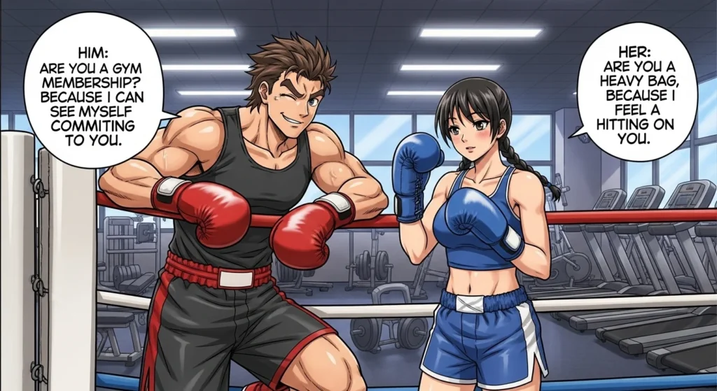 Gym & Training Inspired Boxing Rizz Lines