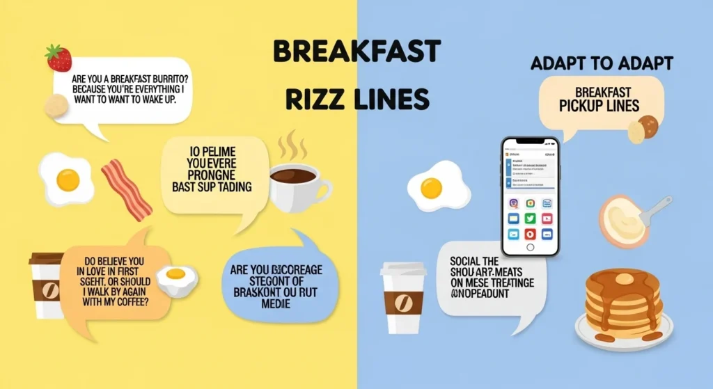 How to Repurpose Breakfast Rizz Lines for Social Media & Apps