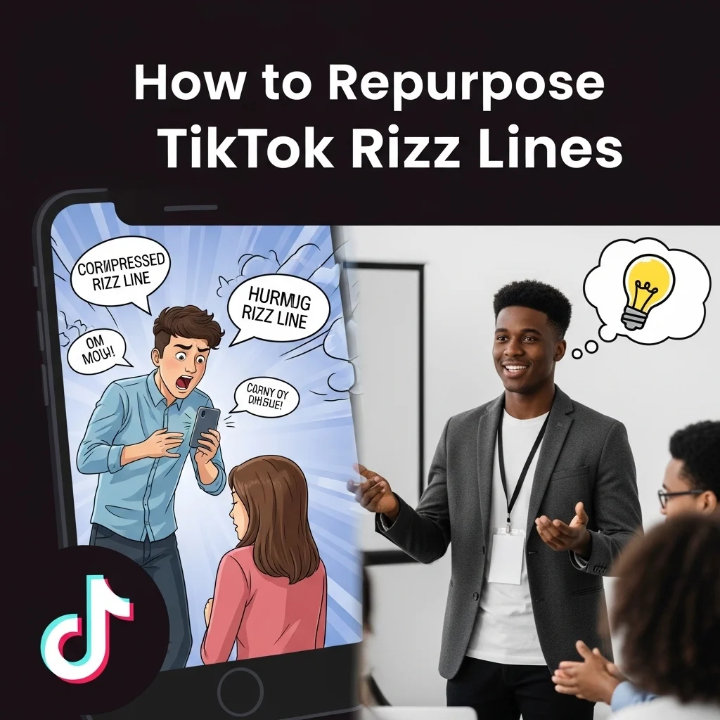 How to Repurpose TikTok Rizz Lines