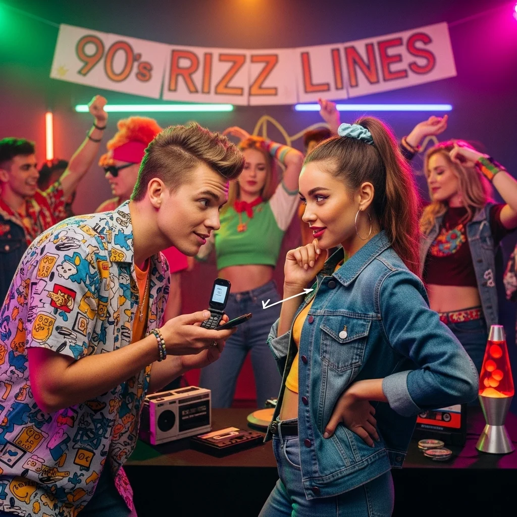 How to Use 90s Rizz Lines