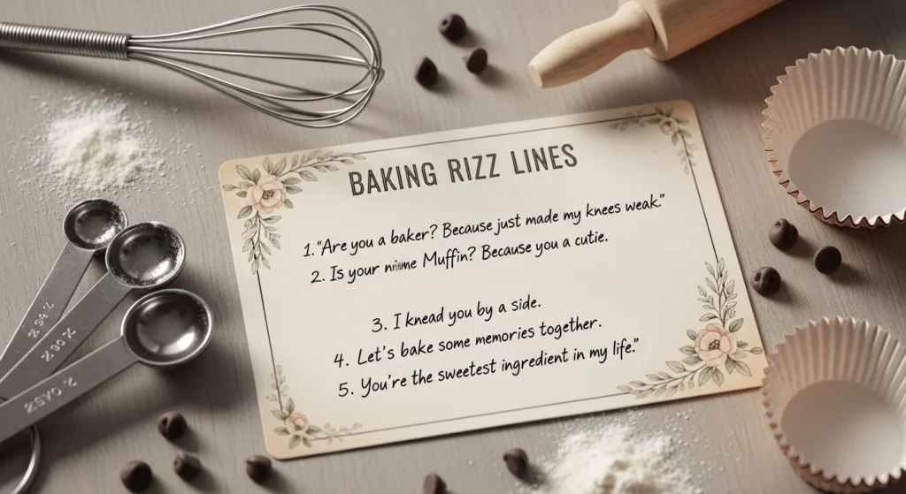 How to Use Baking Rizz Lines