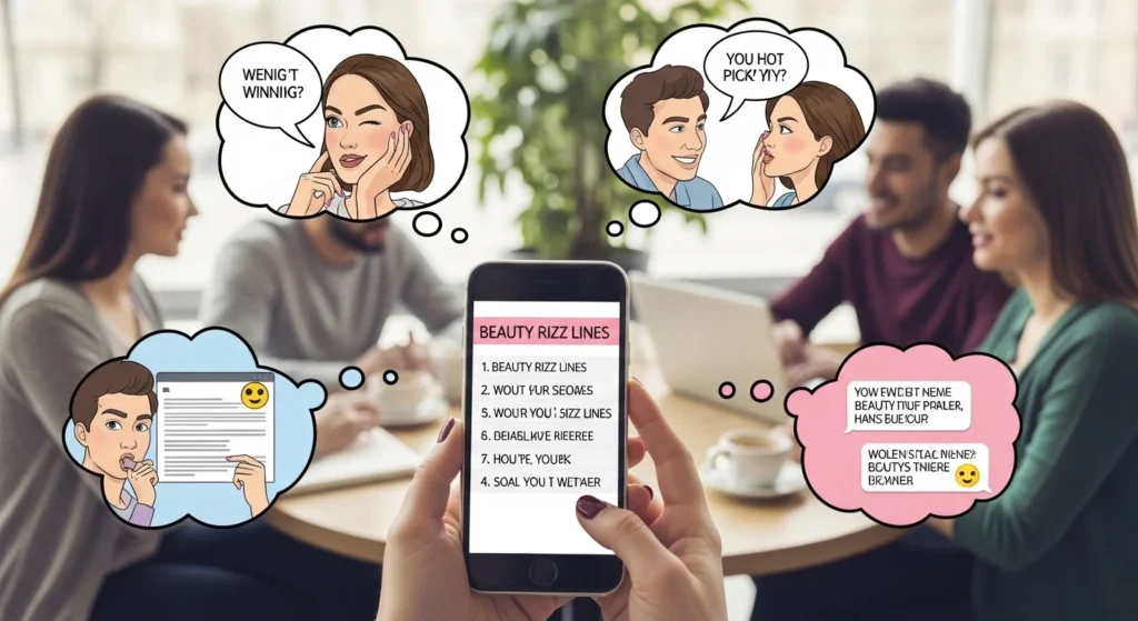 How to Use Beauty Rizz Lines