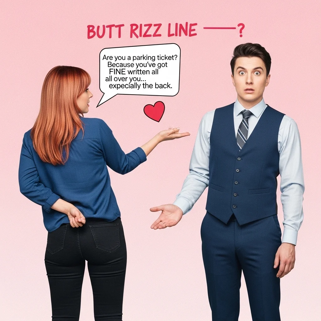 How to Use Butt Rizz Lines