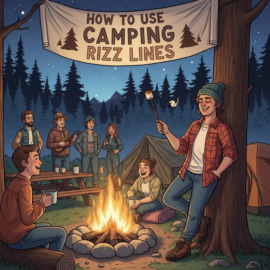 How to Use Camping Rizz Lines