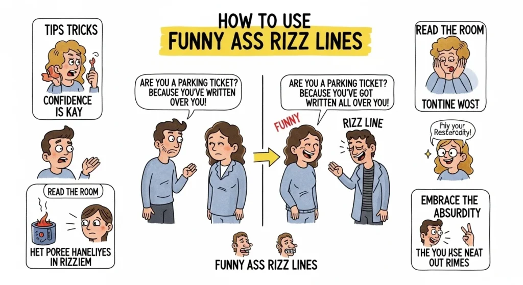 How to Use Funny Ass Rizz Lines