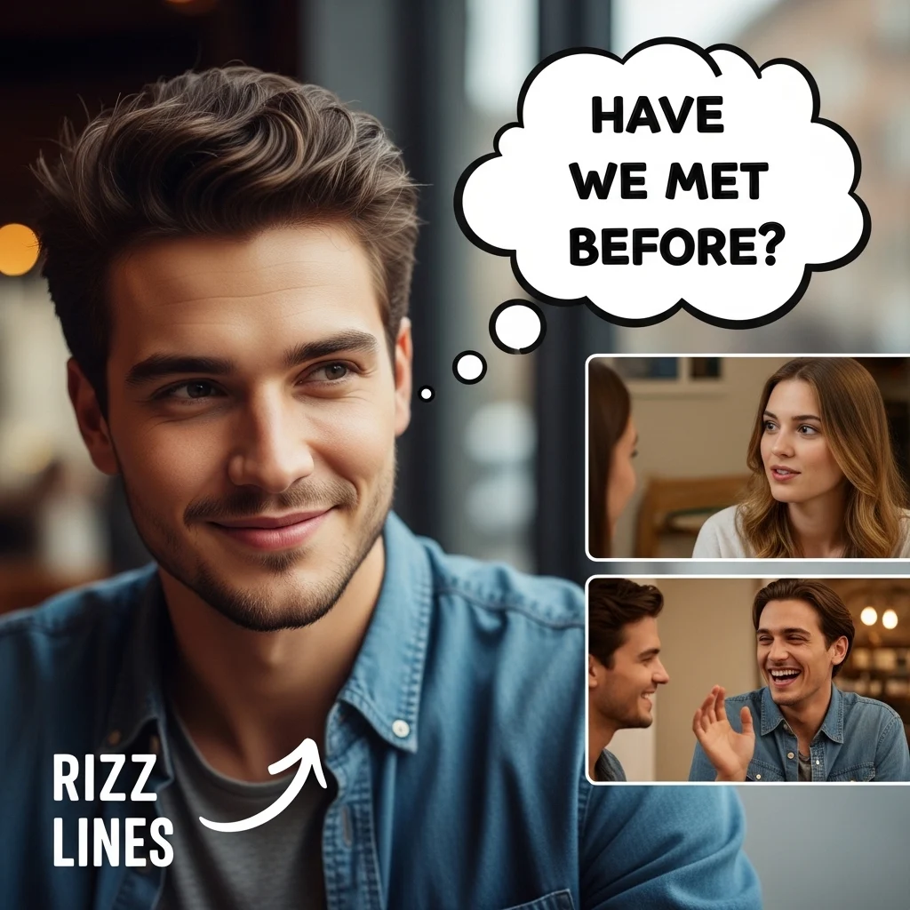 How to Use “Have We Met Before?” Rizz Lines