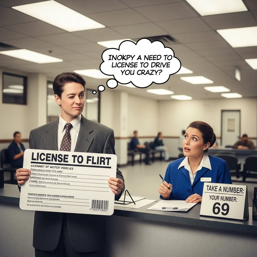 How to Use License Pick Up Lines