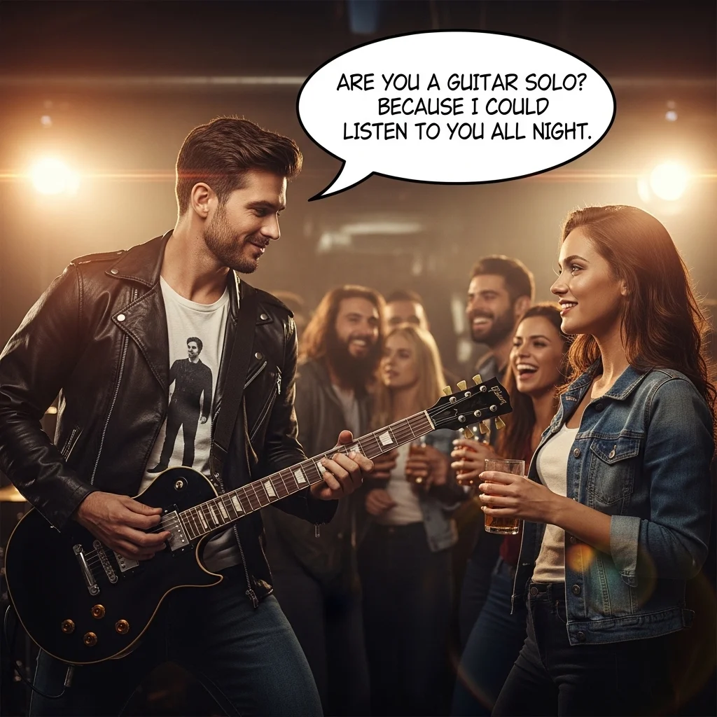 How to Use Metal Pick Up Lines: