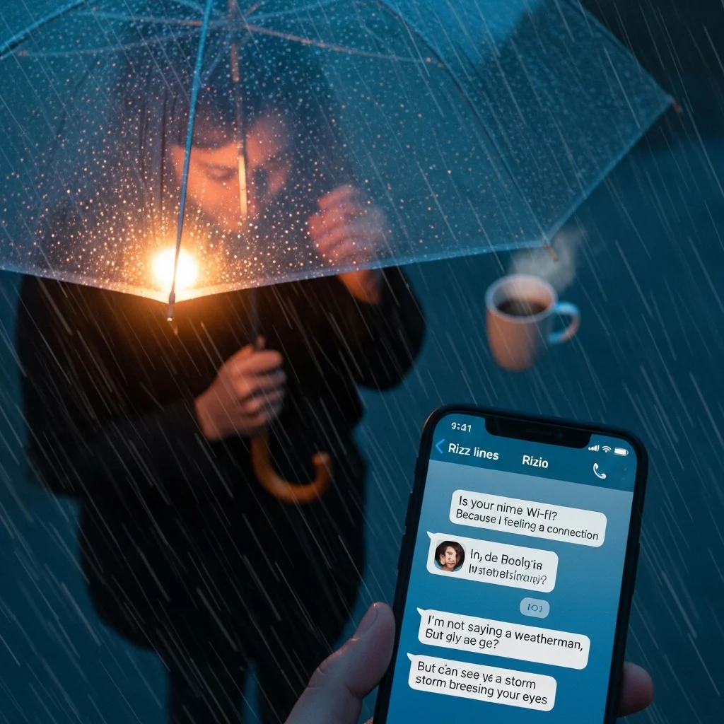 How to Use Rain Rizz Lines