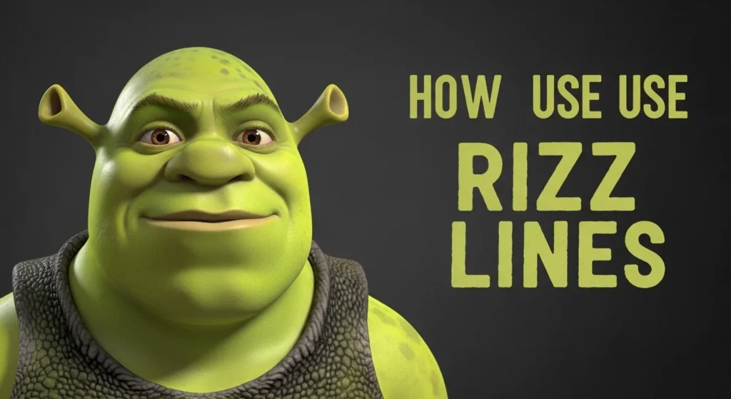 How to Use Shrek Rizz Lines