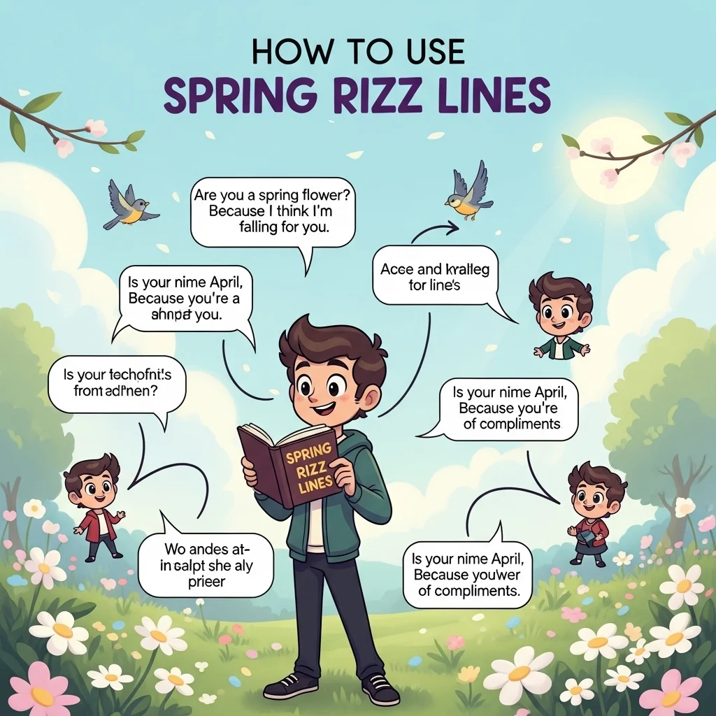 How to Use Spring Rizz Lines