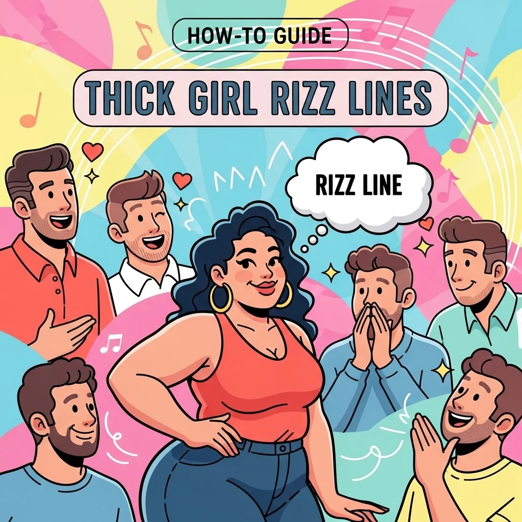 how to use Thick Girl Rizz Lines