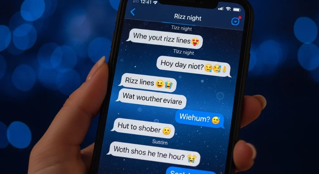 Late Night Blonde Rizz Lines for Texting