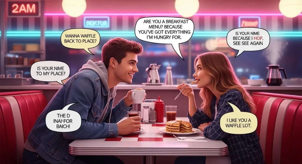 Late-Night Breakfast Rizz Lines