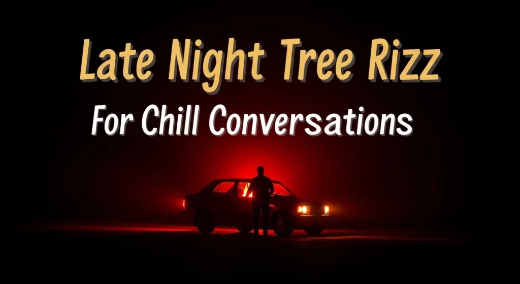 🌳 Late Night Tree Rizz Lines for Chill Conversations