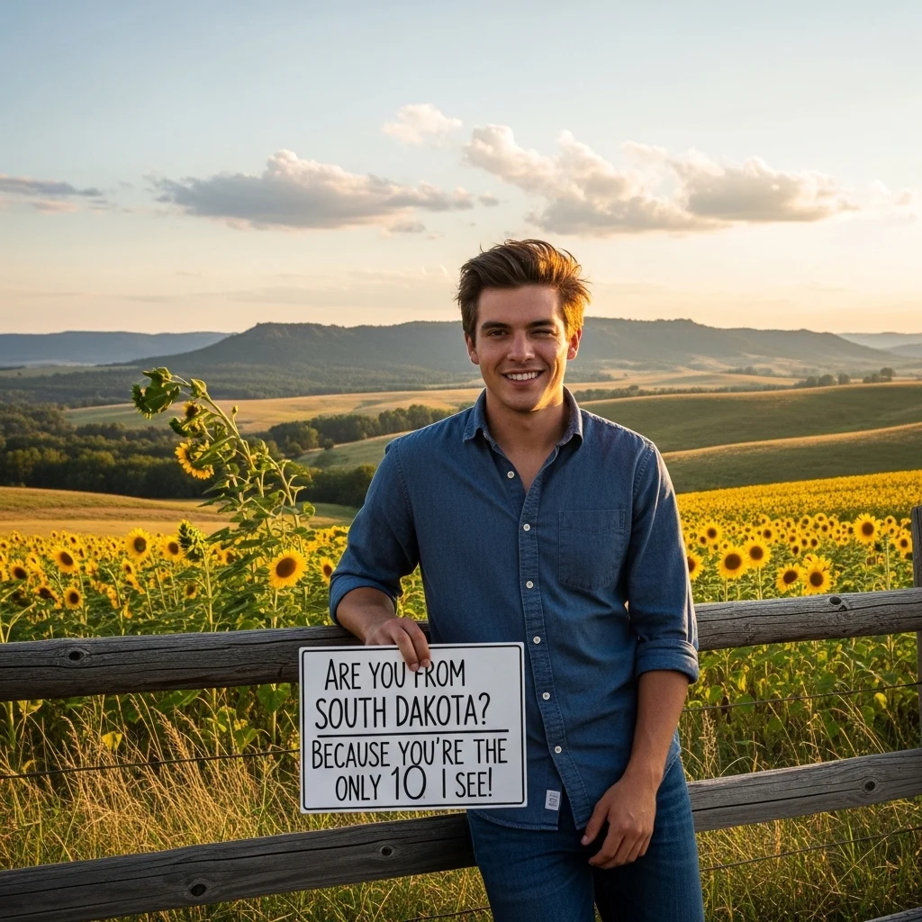 Local South Dakota themed rizz lines