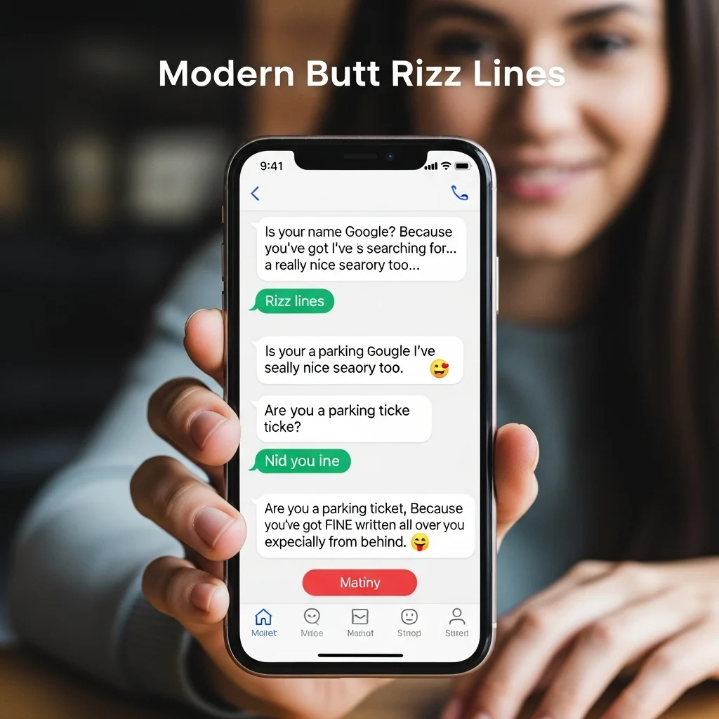Modern Butt Rizz Lines