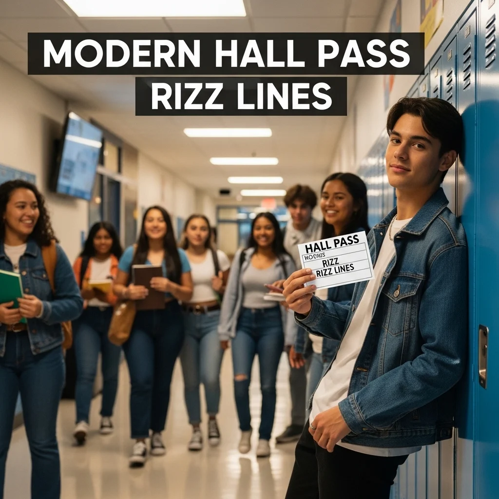 Modern Hall Pass Rizz Lines