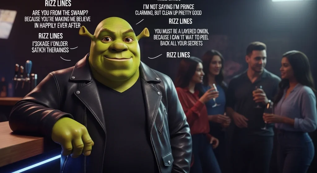 📱 Modern Shrek Rizz Lines