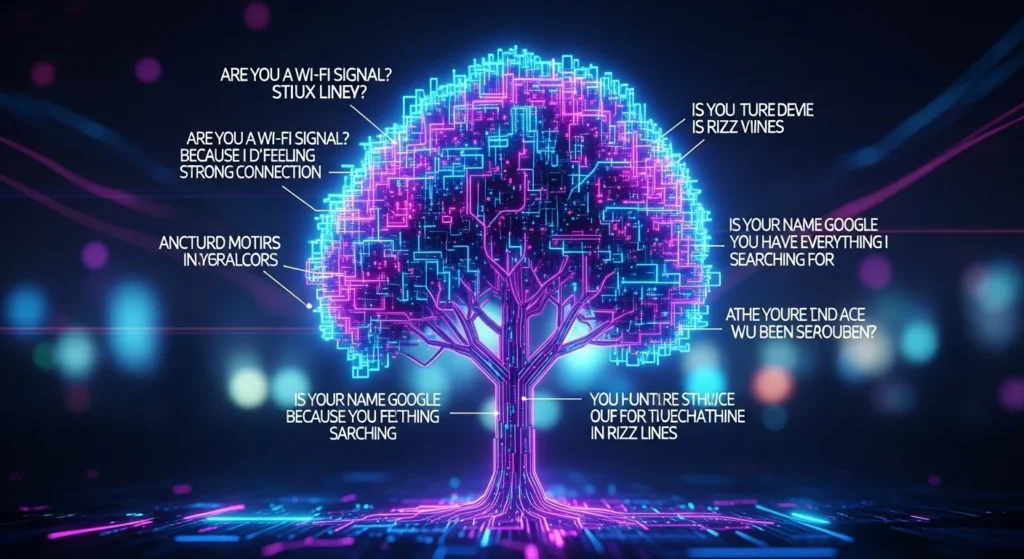 Modern Tree Rizz Lines