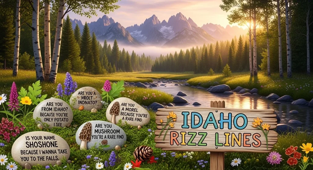 🌄 Nature-Inspired Idaho Rizz Lines