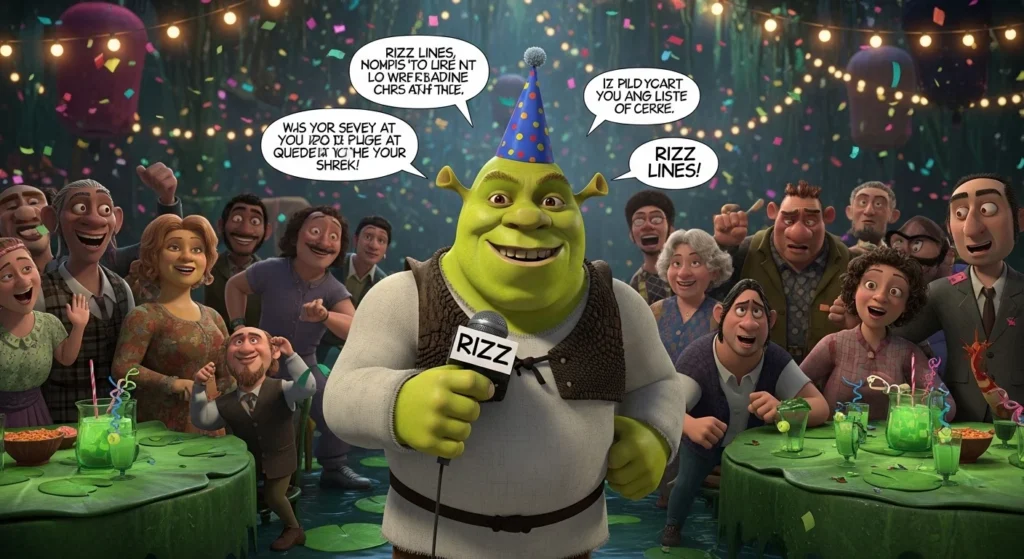 🎉 Party & Social Shrek Rizz Lines
