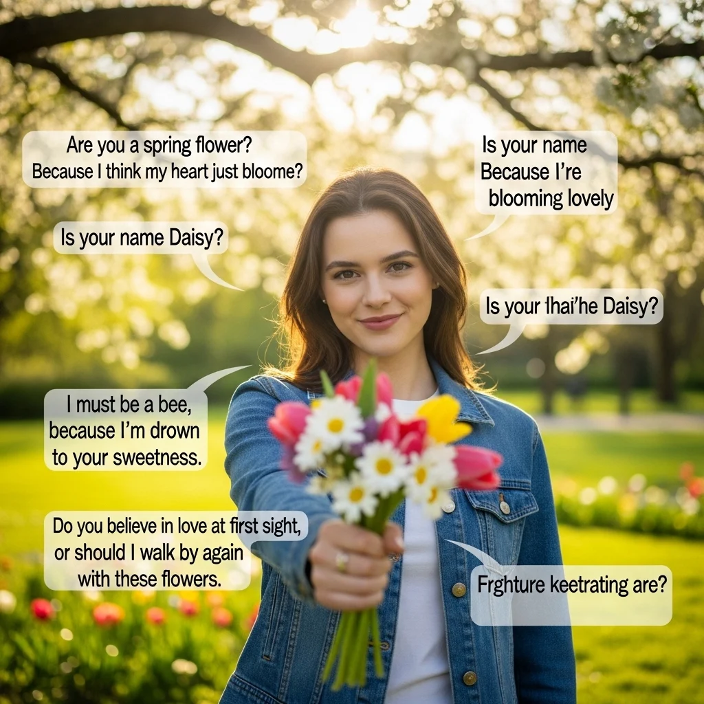 Playful & Teasing Spring Rizz Lines