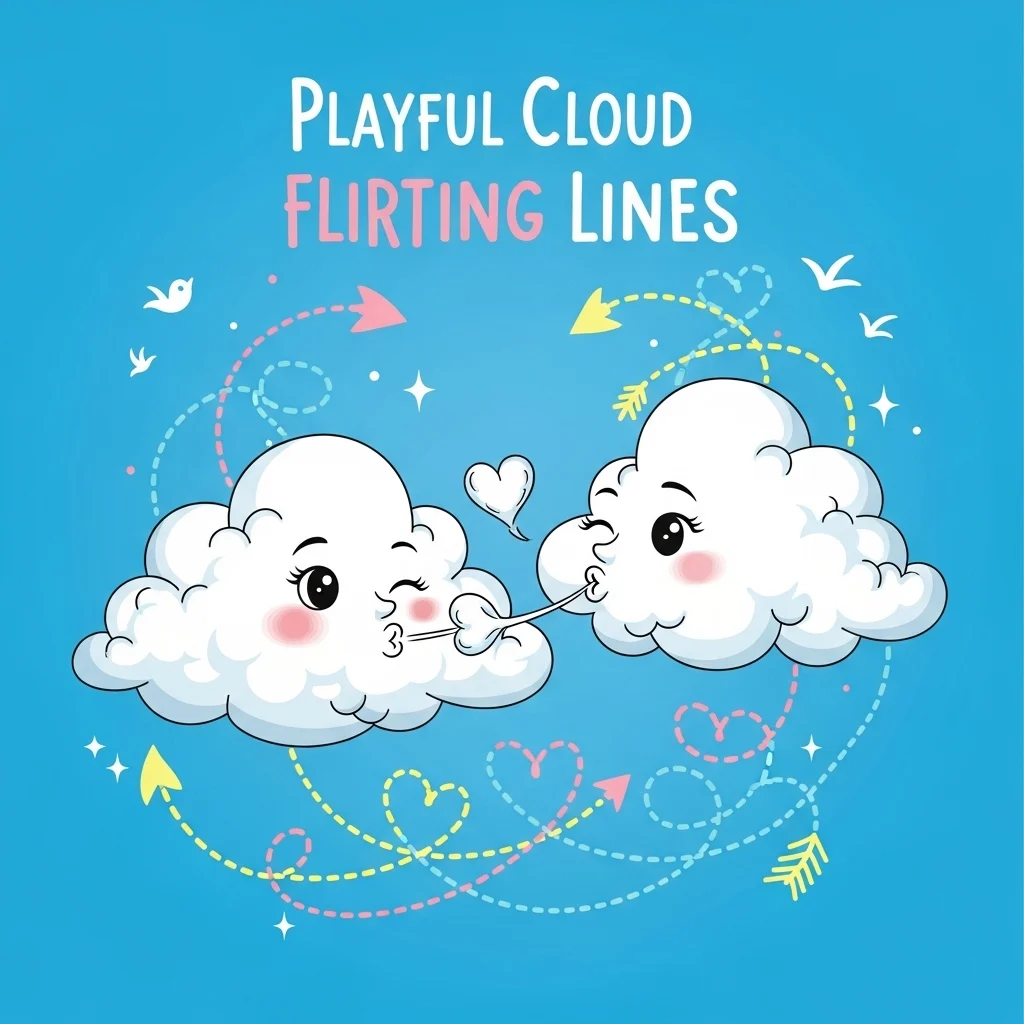 Playful Cloud Flirting Lines