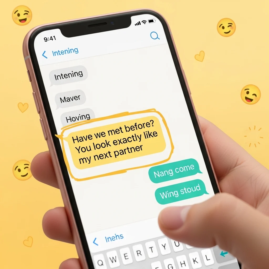 Playful have we met before rizz lines for texting