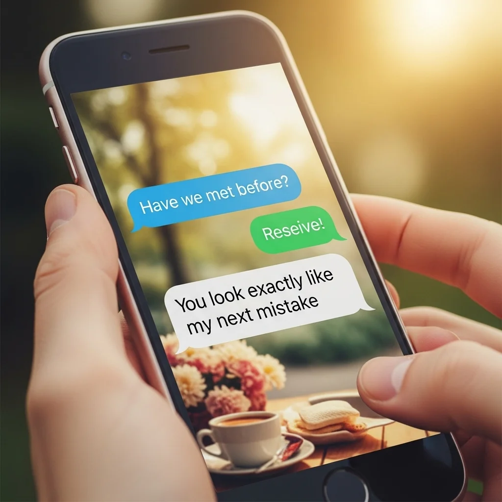 Playful have we met before rizz lines for texting