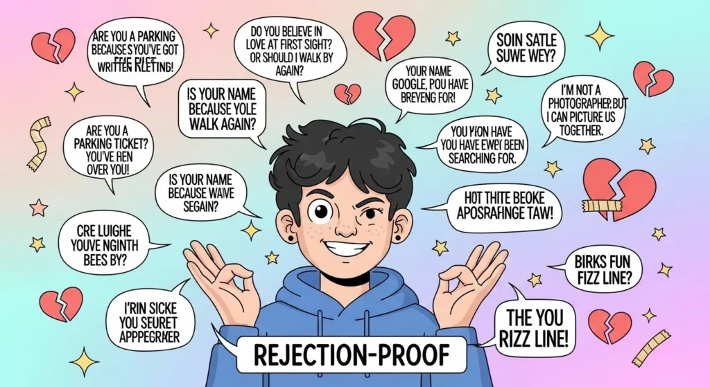 💔 Rejection-Proof Funny Ass Rizz Lines