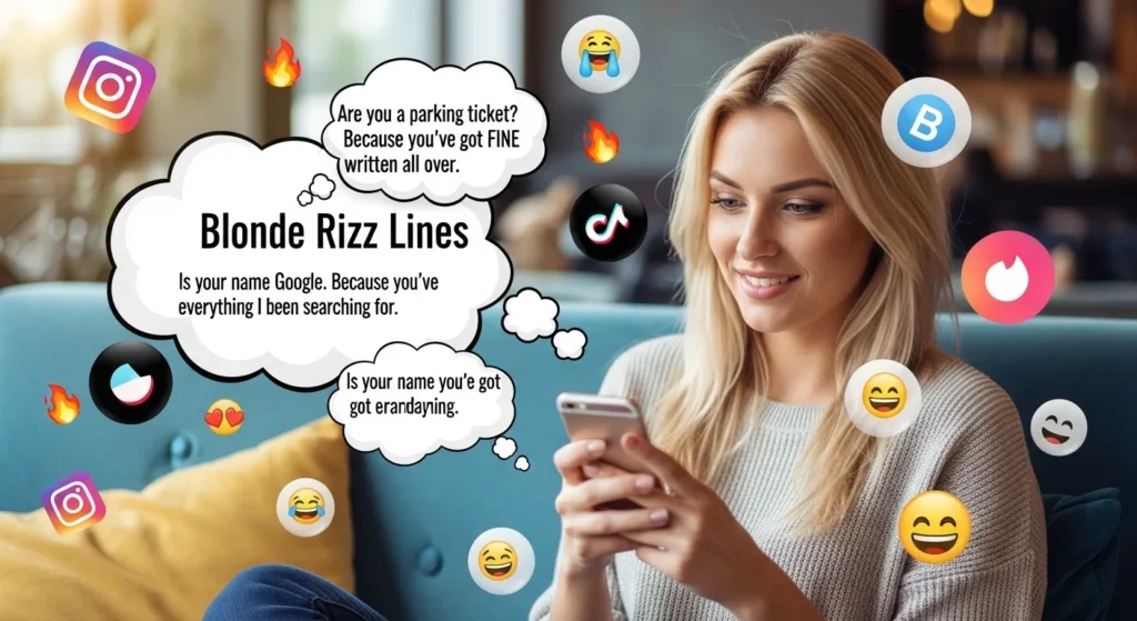 Repurposing Blonde Rizz Lines for Social Media & Apps