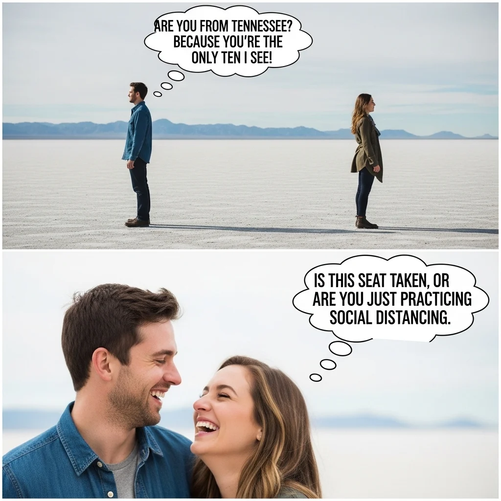 Repurposing Distance Pick Up Lines