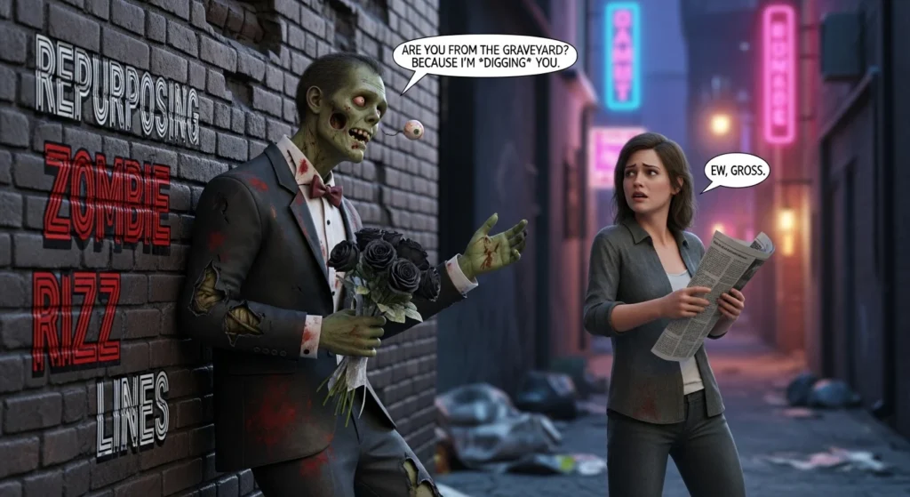 Repurposing Zombie Rizz Lines