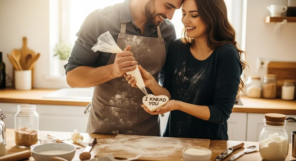 Romantic Baking Rizz Lines