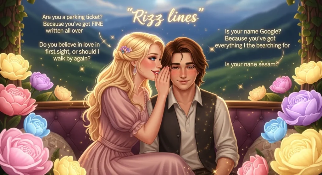 Romantic Blonde Rizz Lines to Melt Hearts