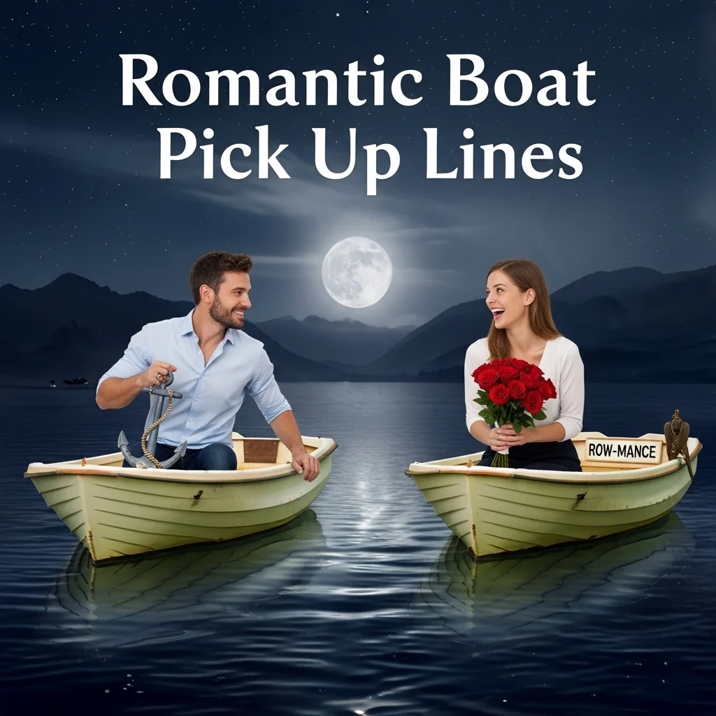 Romantic Boat Pick Up Lines