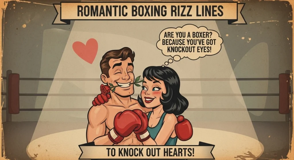 Romantic Boxing Rizz Lines to Knock Out Hearts