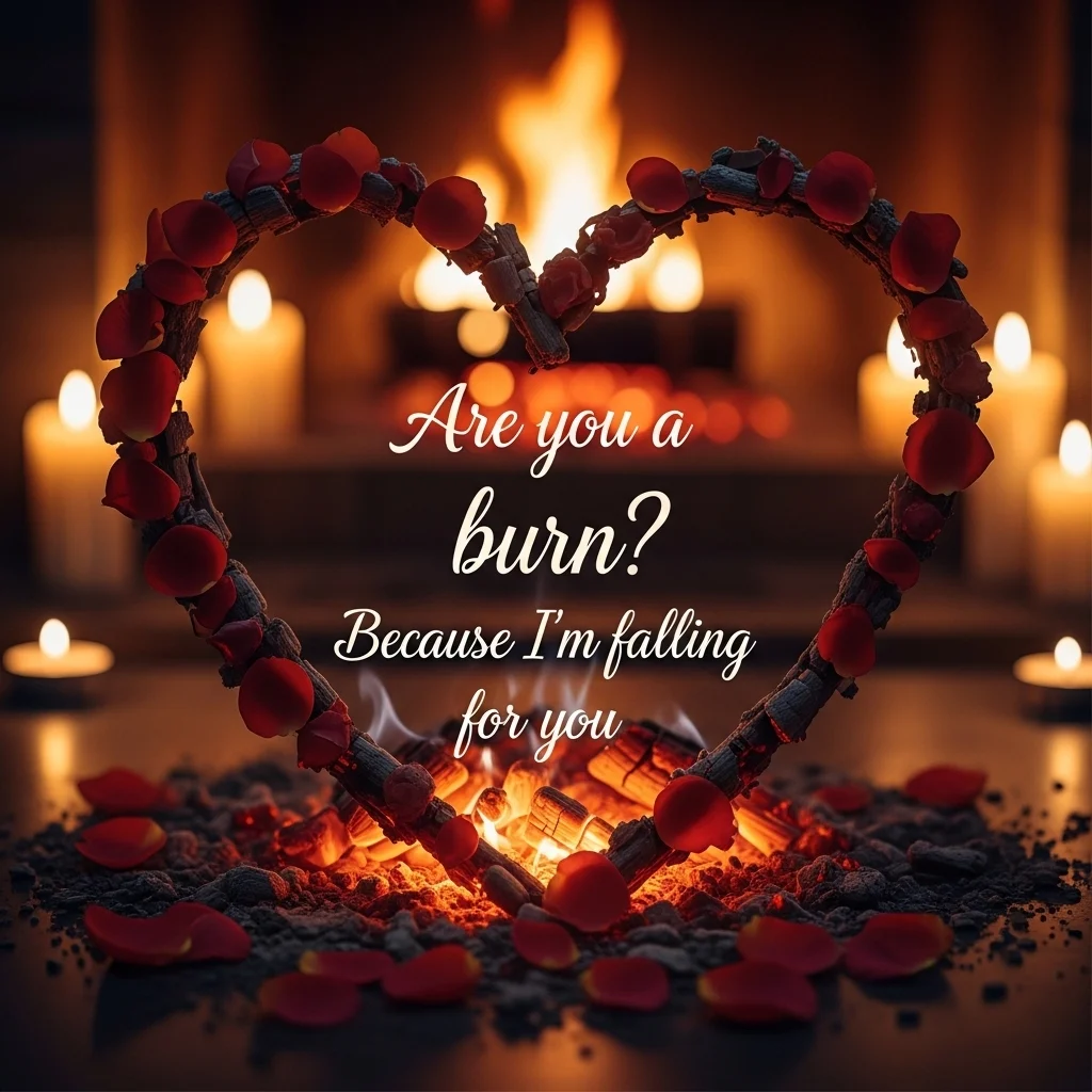 Romantic Burn Pick Up Lines