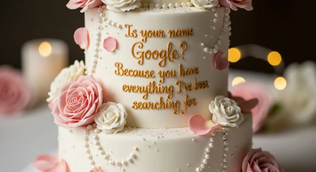 Romantic Cake Rizz Lines to Melt Hearts