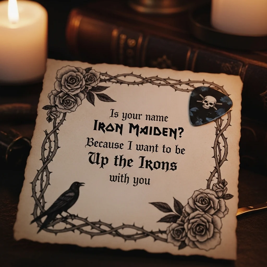 Romantic Metal Pick Up Lines